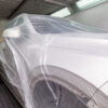 The car with automotive sealed masking film